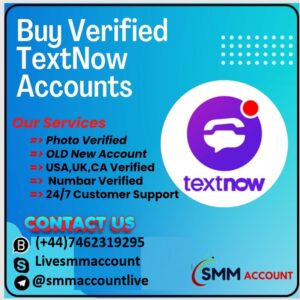 Buy Verified TextNow Accounts
